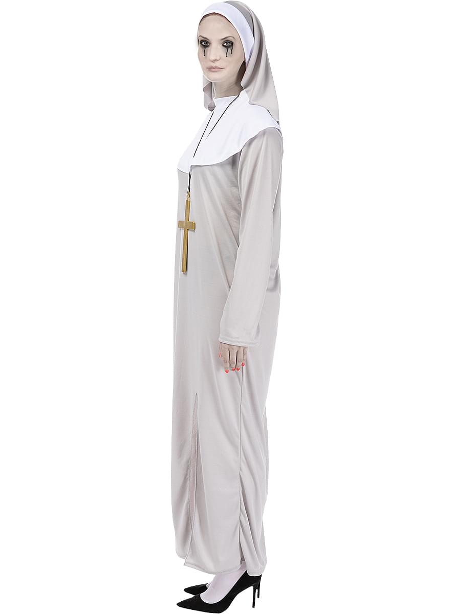 Long Nun costume - Teminis.lt