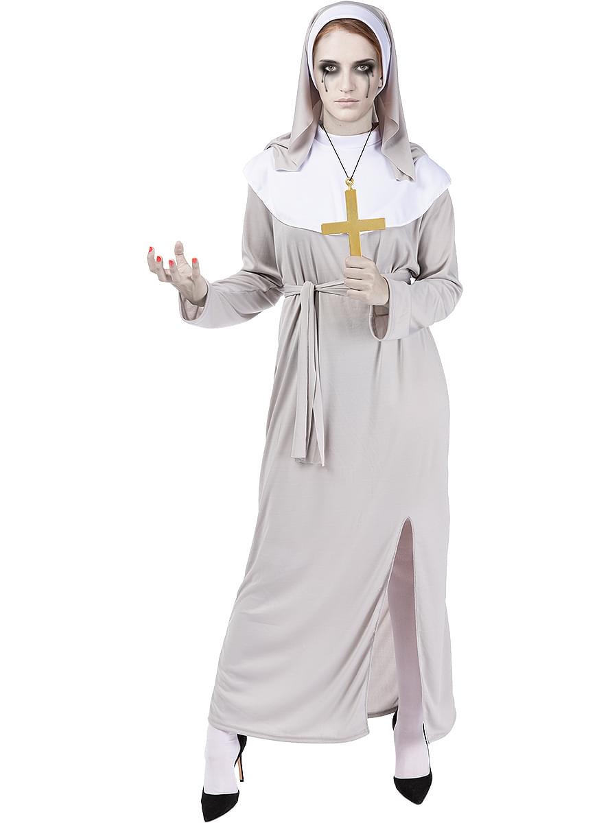 Long Nun costume - Teminis.lt