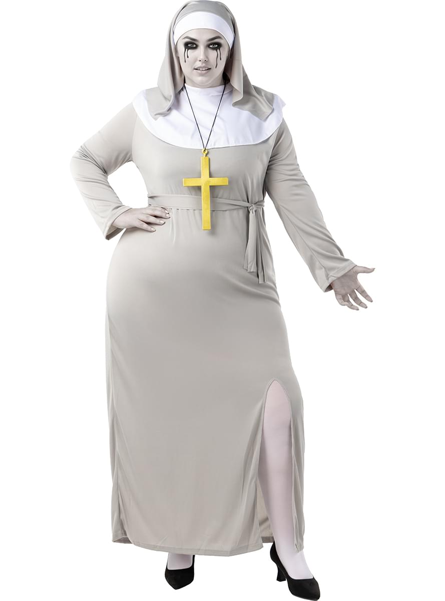 Long Nun costume - Teminis.lt