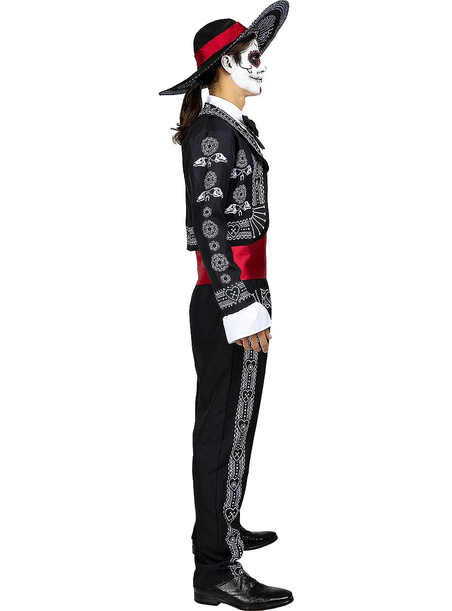 Mexican the Day of the Dead Costume (Mariachi) Teminis.lt