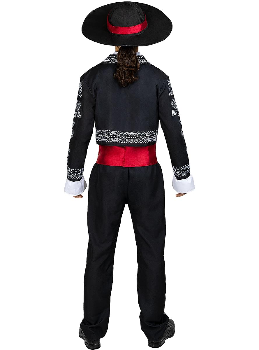 Mexican the Day of the Dead Costume (Mariachi) Teminis.lt