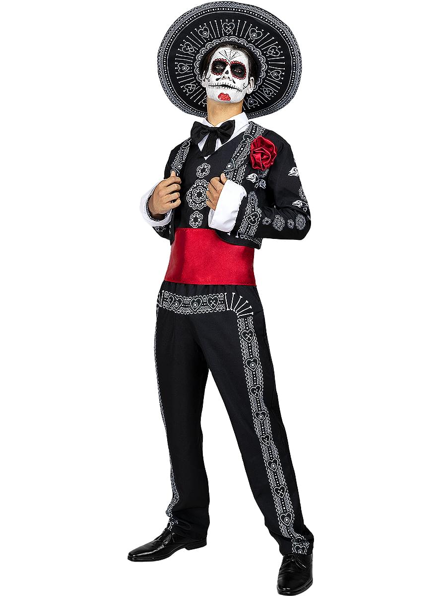 Mexican the Day of the Dead Costume (Mariachi) Teminis.lt