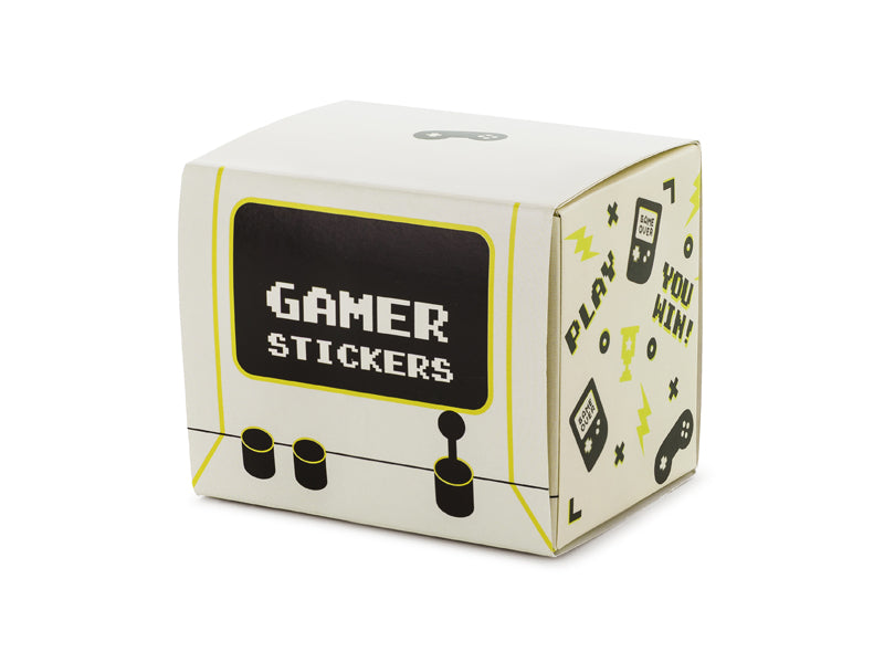 Mini stickers Gamer, mix - Teminis.lt