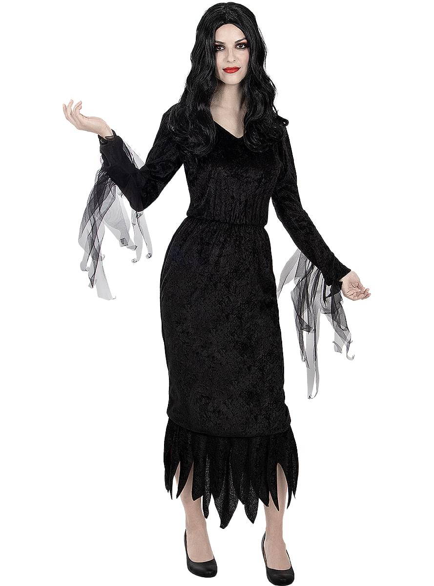 Morticia Addams Costume for Women - The Addams Family Teminis.lt