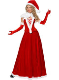 Elegant Mrs. Claus Adult Costume - Luxury Holiday Outfit Teminis.lt