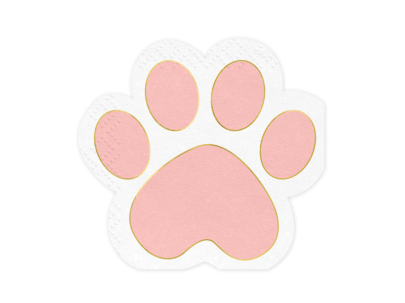Napkins - Kitty Paws - Teminis.lt