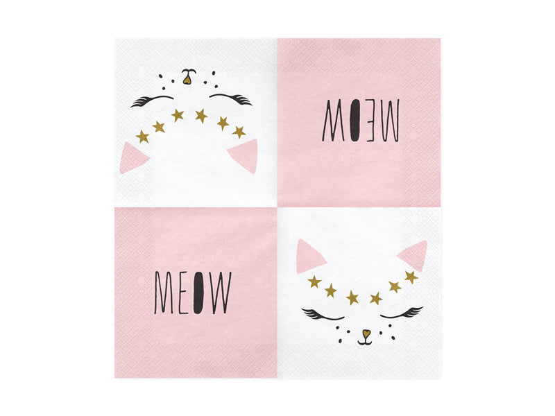 Napkins Kitty - Teminis.lt