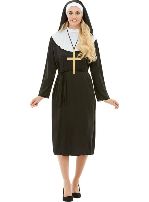 Nun Costume for Women - Themed Parties | Teminis.lt Teminis.lt