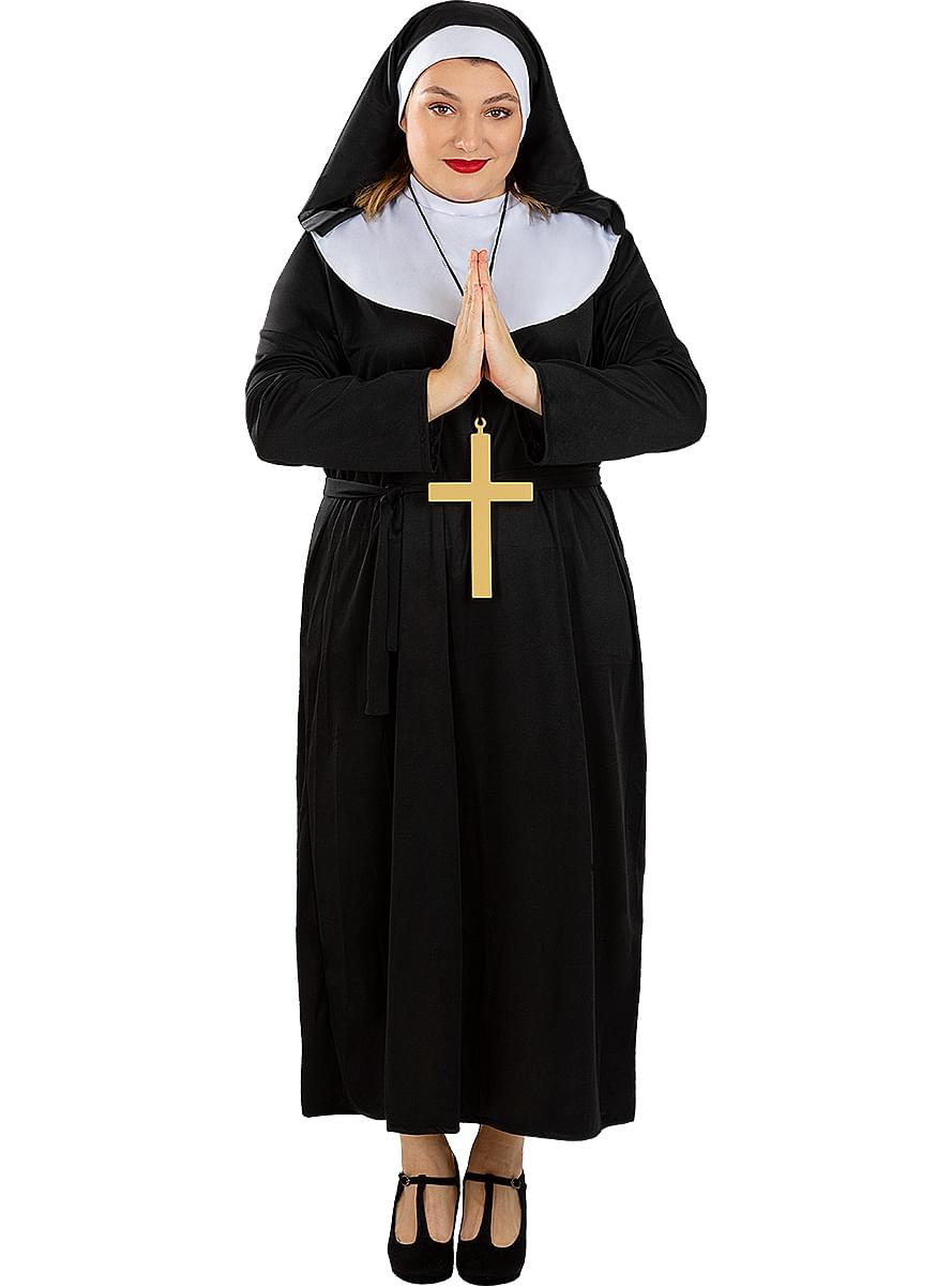 Nun Costume for Women - Themed Parties | Teminis.lt Teminis.lt