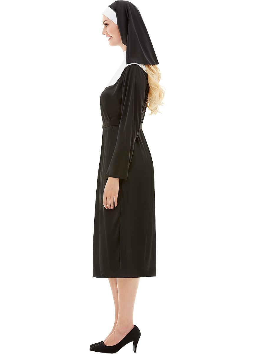 Nun Costume for Women - Themed Parties | Teminis.lt Teminis.lt