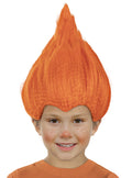 Orange Trolls Wig for Kids Teminis.lt