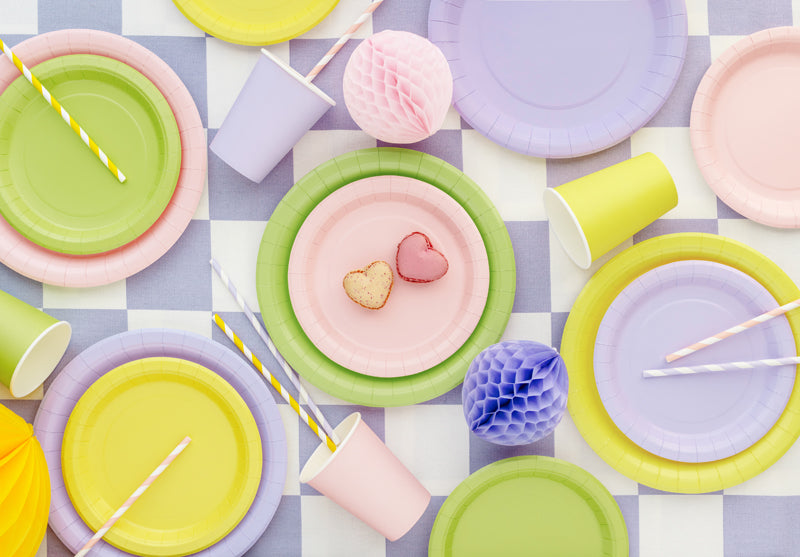 Paper Plates 18 cm - 23 cm - Teminis.lt