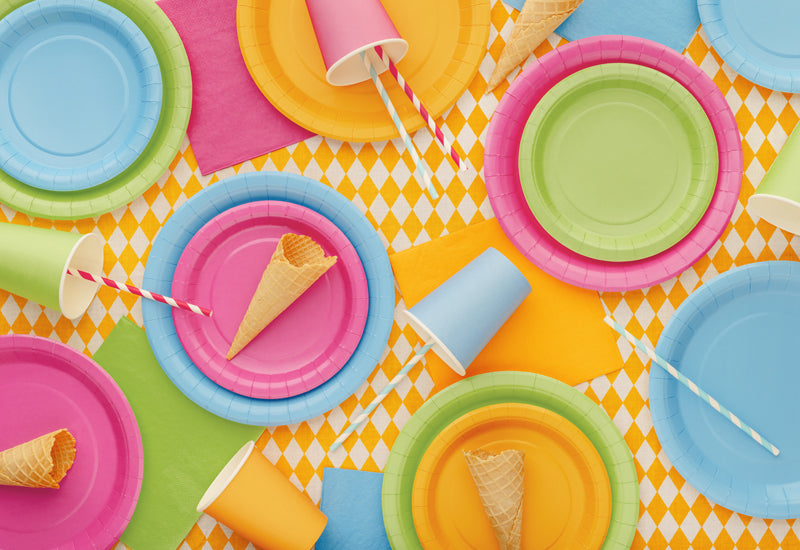Paper Plates 18 cm - 23 cm - Teminis.lt