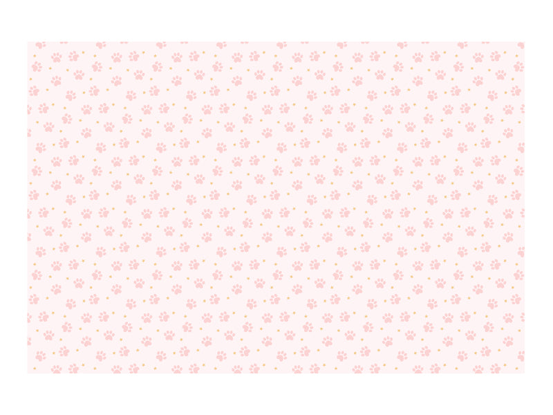 Paper Tablecloth Paws - Teminis.lt