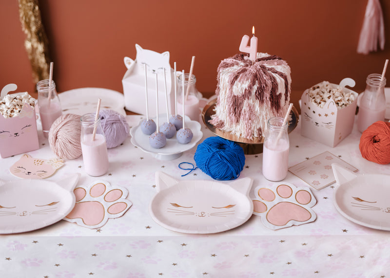 Paper Tablecloth Paws - Teminis.lt