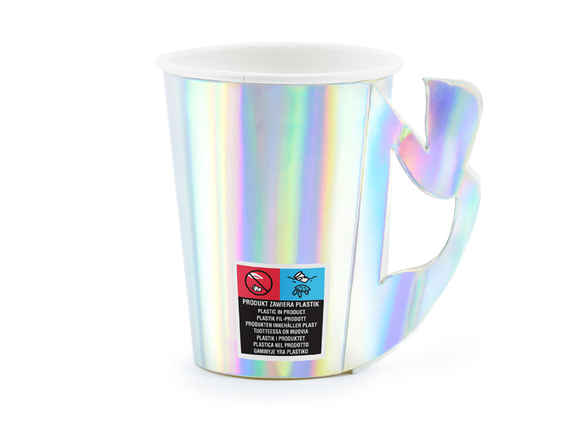 Paper cups Mermaid - Teminis.lt