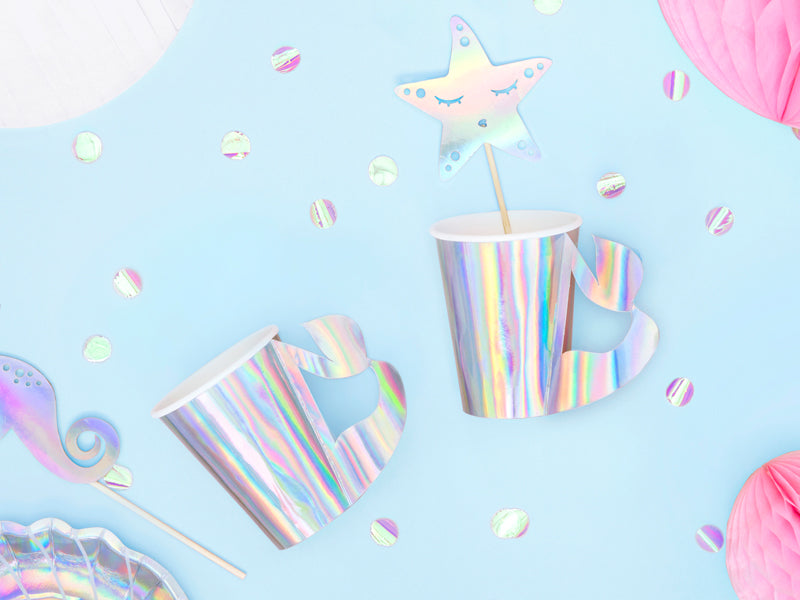 Paper cups Mermaid - Teminis.lt
