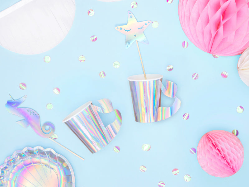 Paper cups Mermaid - Teminis.lt