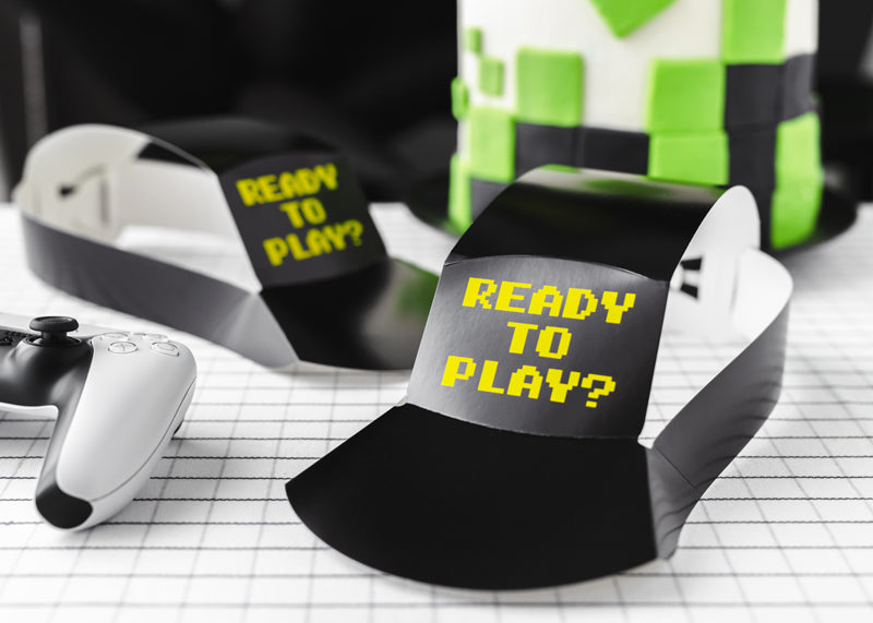 Paper hats Gamer - Teminis.lt
