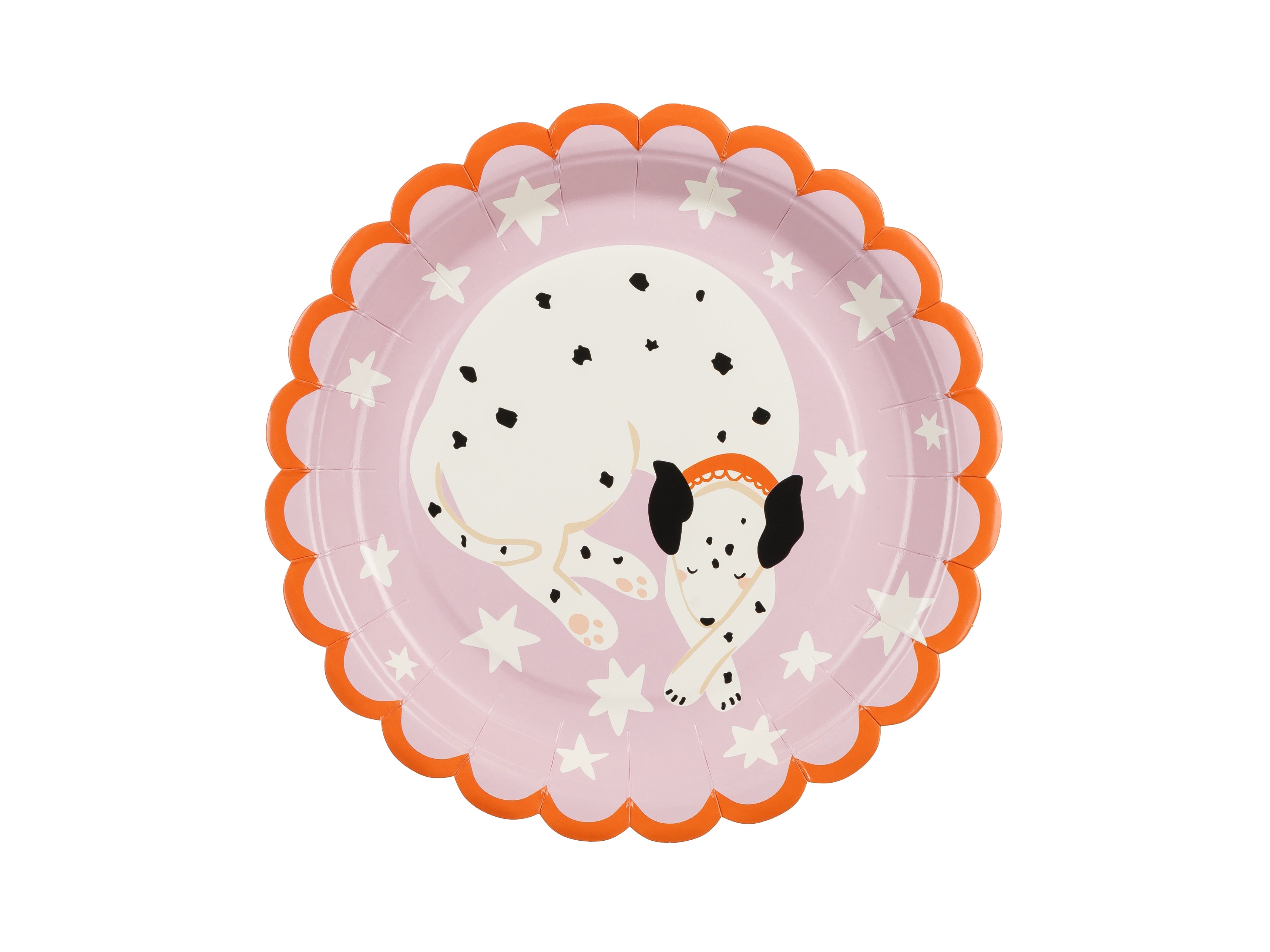 Paper plates Dalmatian - Teminis.lt