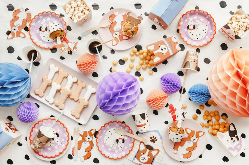 Paper plates Dalmatian - Teminis.lt