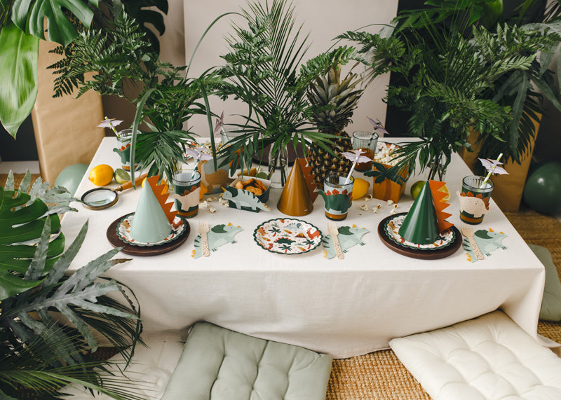 Paper plates Dinosaurs - Teminis.lt