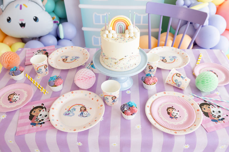 Paper plates Gabby's Dollhouse - Teminis.lt