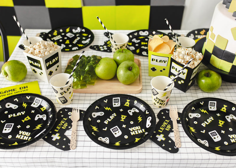 Paper plates Gamepads - Teminis.lt