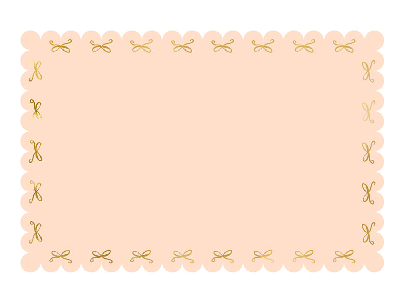 Paper tablecloth Bows - Teminis.lt