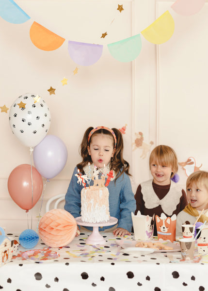 Paper tablecloth Dalmatian Dots - Teminis.lt