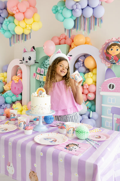 Paper tablecloth Gabby's Dollhouse - Teminis.lt