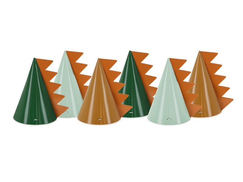 Party hats Dinosaurs - Teminis.lt