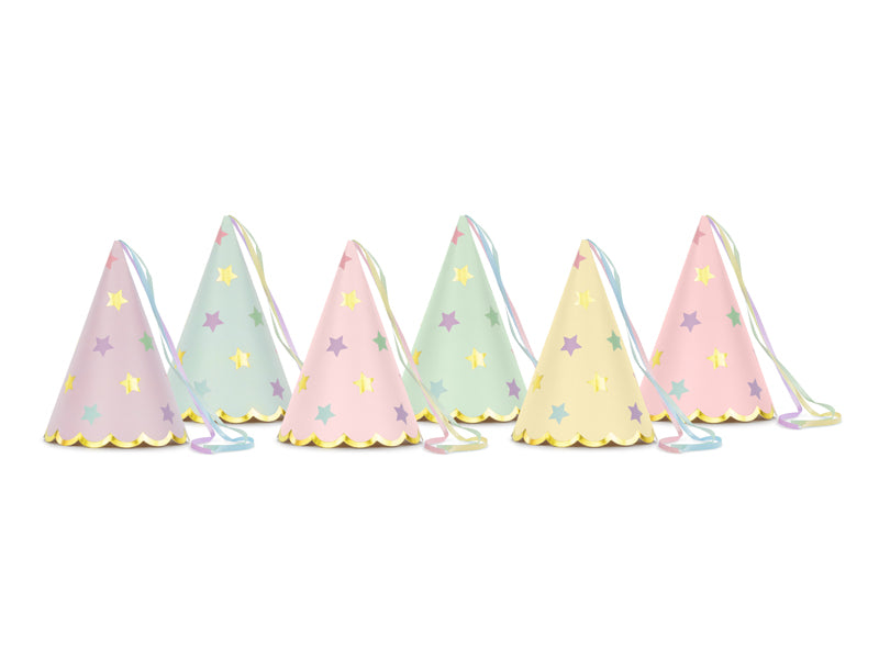 Party hats Stars - Teminis.lt