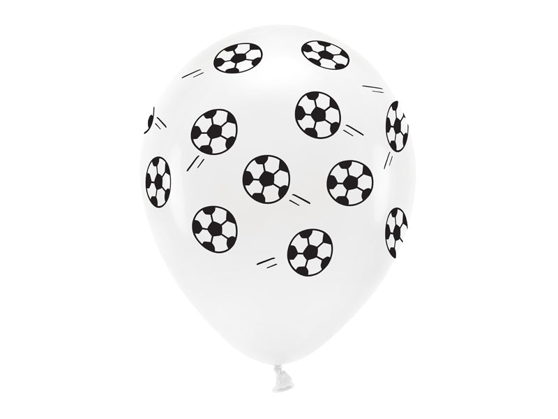 Pastel Eco Balloons with Ball Patterns - Teminis.lt