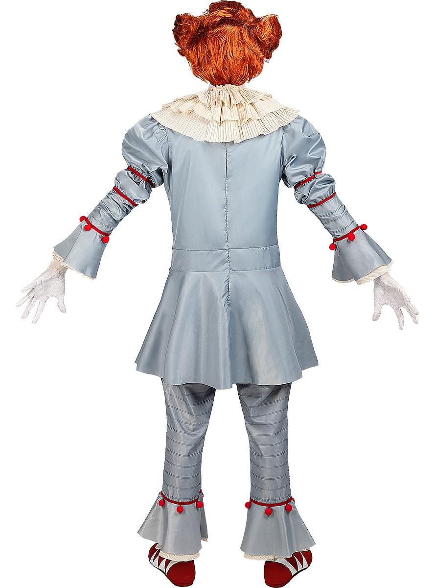 Pennywise Costume for Adults - IT Clown Halloween Outfit Teminis.lt