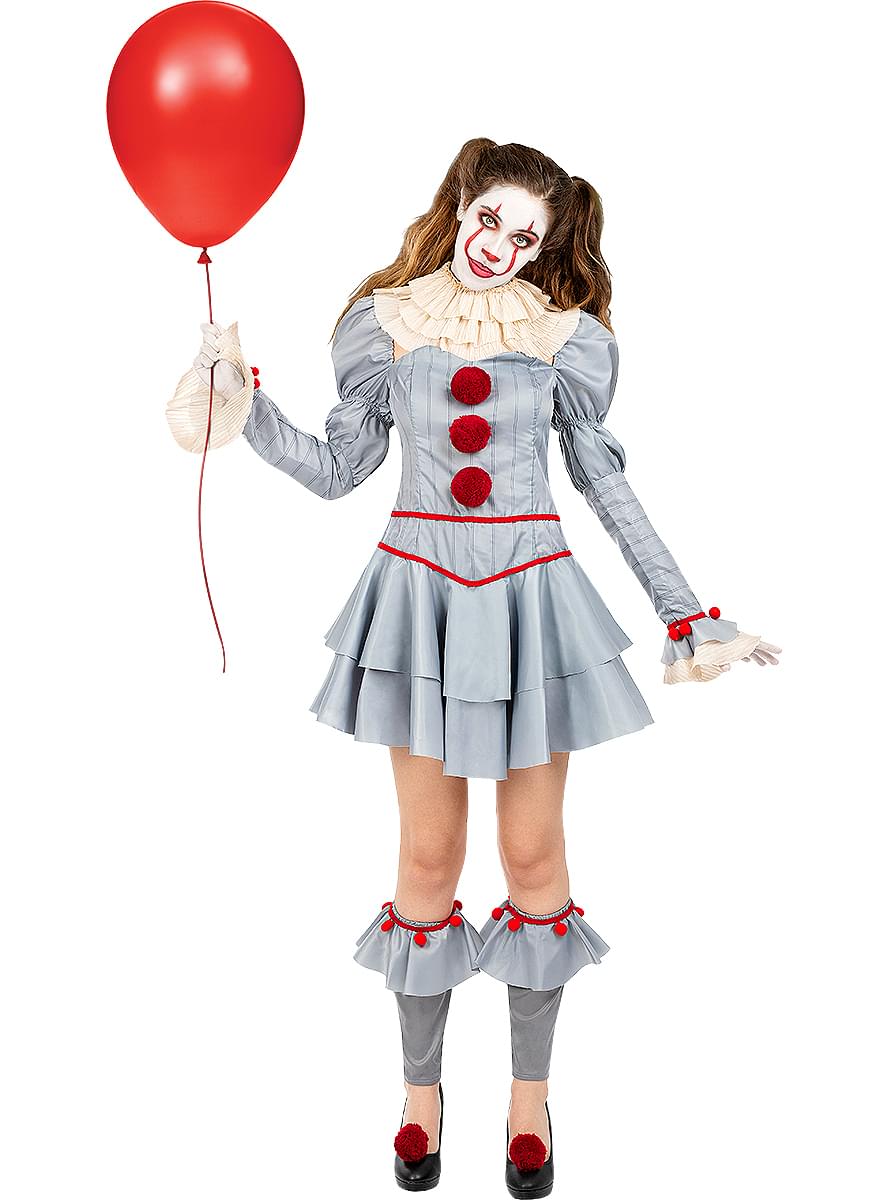 Women's Pennywise Costume - IT Chapter Two Outfit Teminis.lt