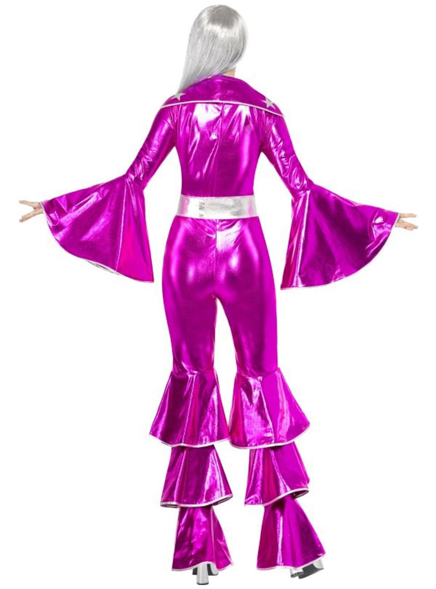 70's Disco Pink Abba Costume for Themed Parties Teminis.lt