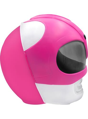 Pink Power Ranger Helmet for Adults Teminis.lt