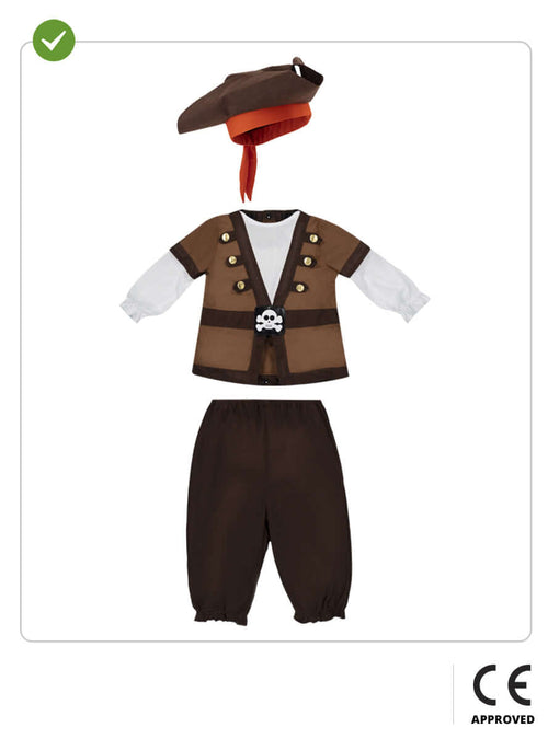 Pirate Costume for Babies – Caribbean Collection Outfit