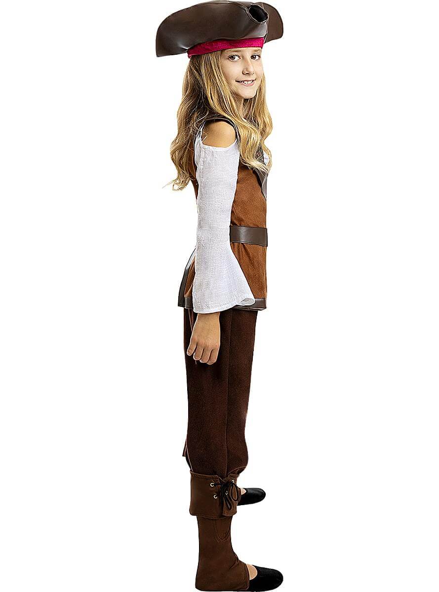 Pirate Costume for Girls - Caribbean Collection Teminis.lt