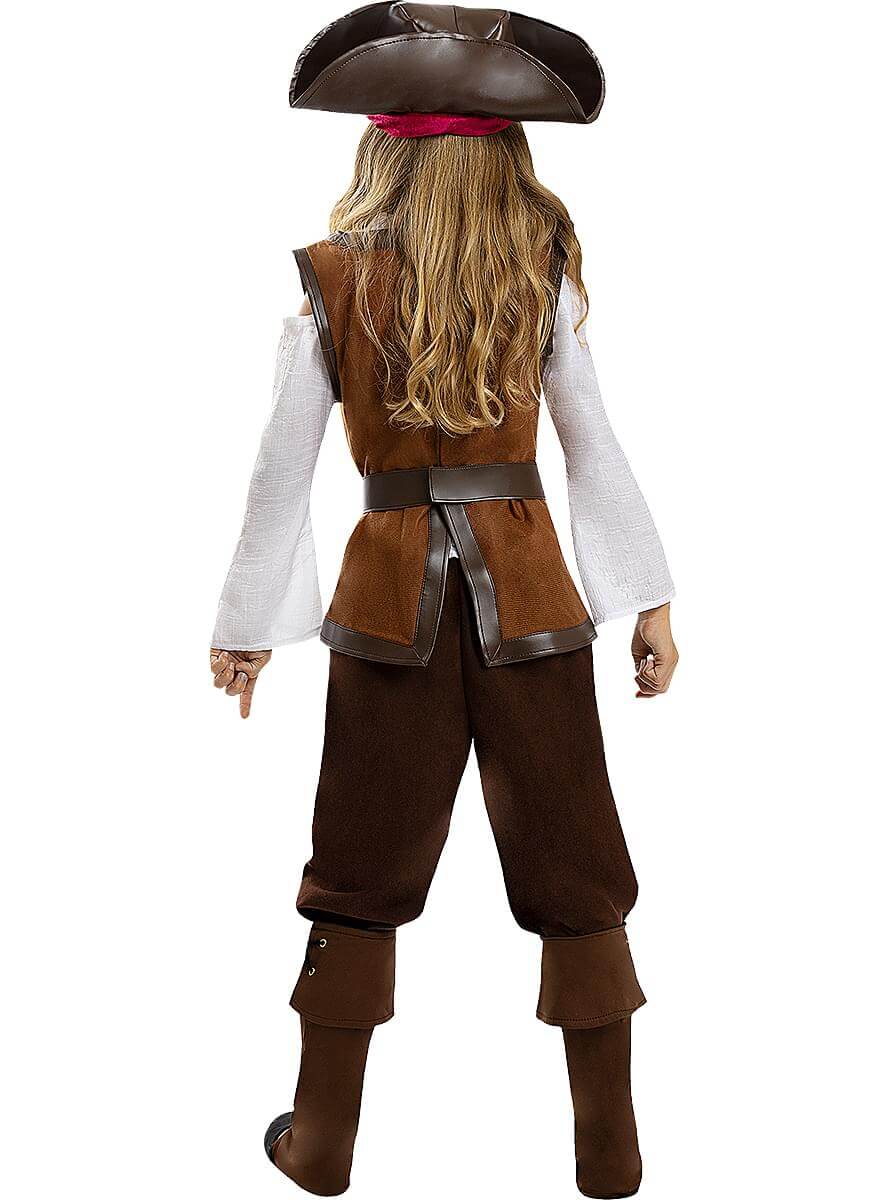 Pirate Costume for Girls - Caribbean Collection Teminis.lt