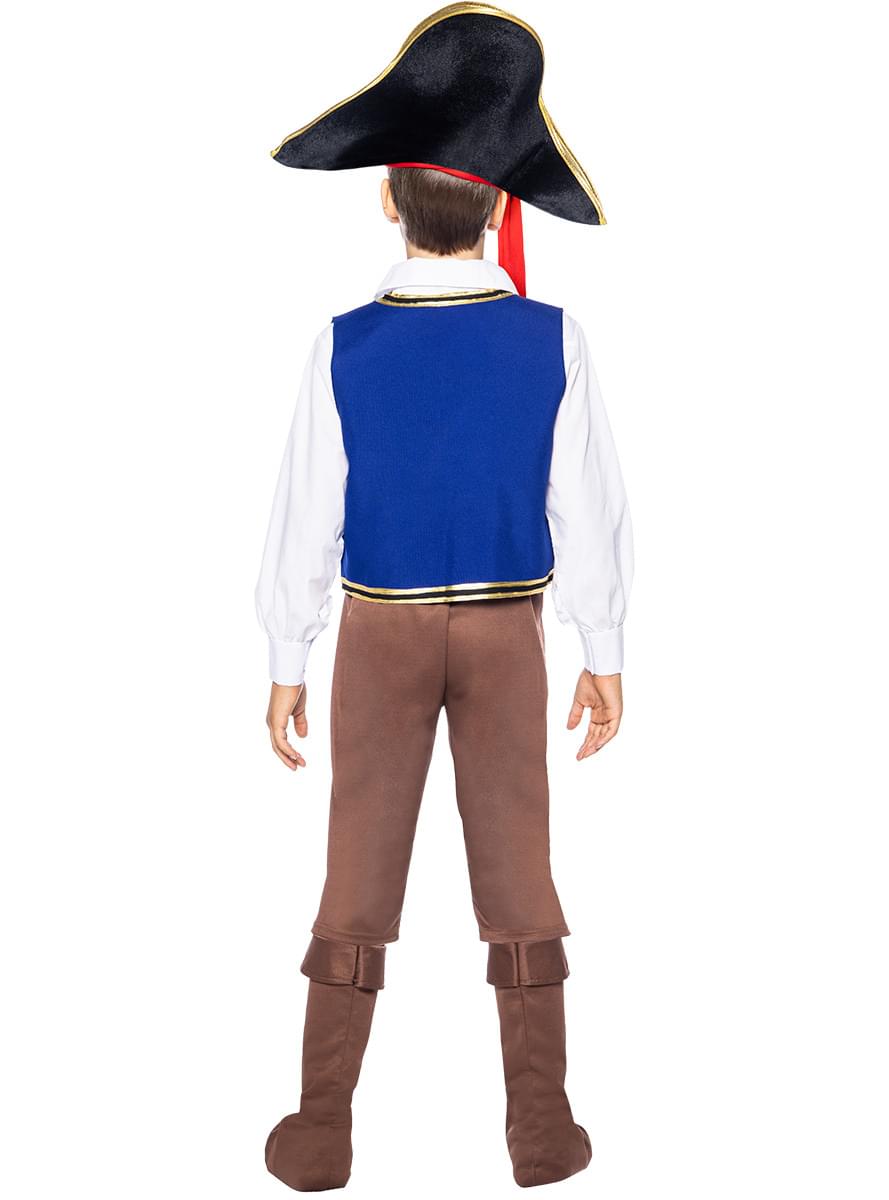 Pirato kostiumas vaikams – spalvingas bukagalvio rinkinys