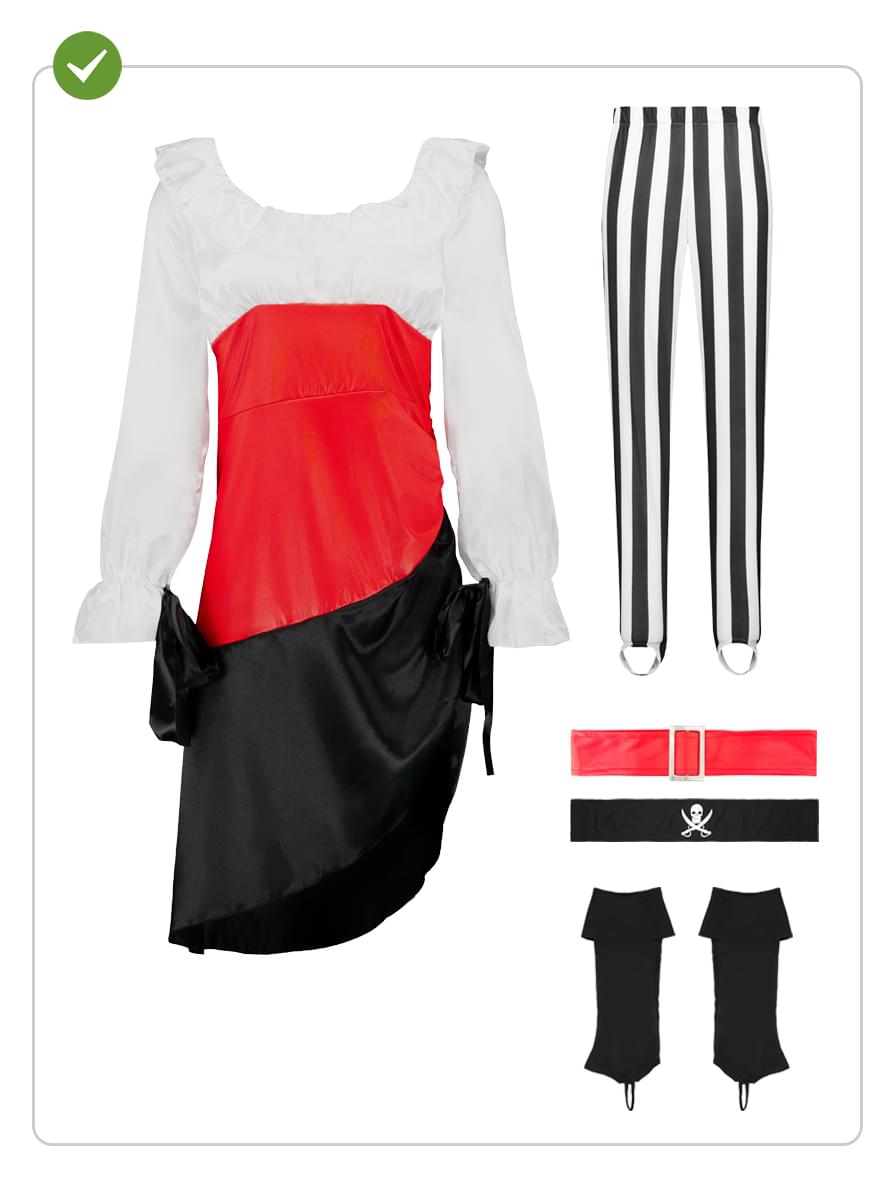 Pirate Costume for Women – Adventurous Buccaneer