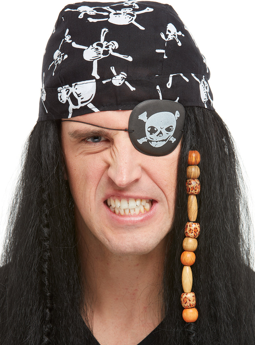 Authentic Pirate Eye Patch for Costumes & Parties Teminis.lt