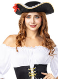 Women's Pirate Hat – Costume Accessory for Parties & Halloween Teminis.lt