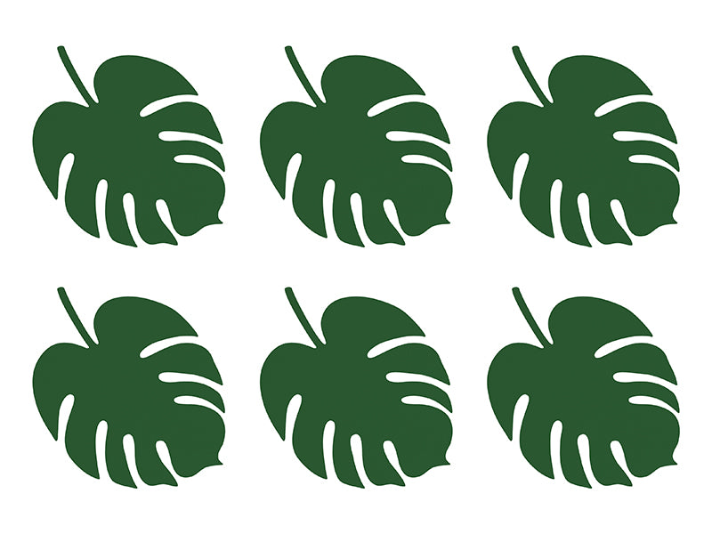 Place cards Aloha - Monstera - Teminis.lt