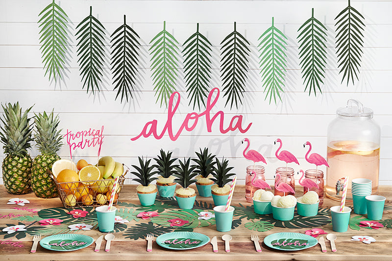 Place cards Aloha - Monstera - Teminis.lt