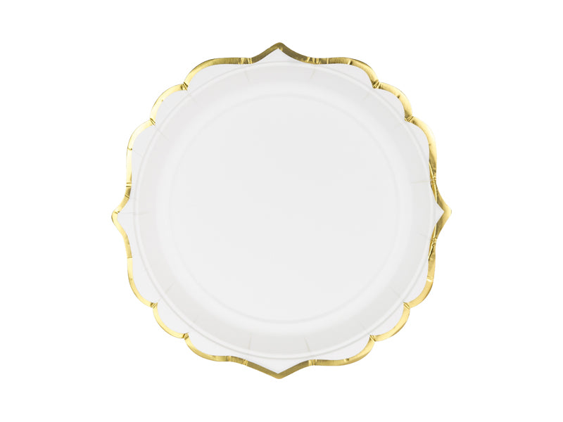 Plates, white - Teminis.lt