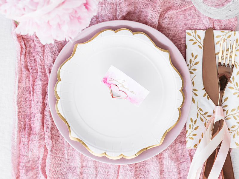 Plates, white - Teminis.lt