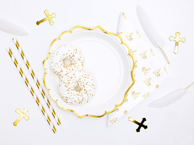 Plates, white - Teminis.lt
